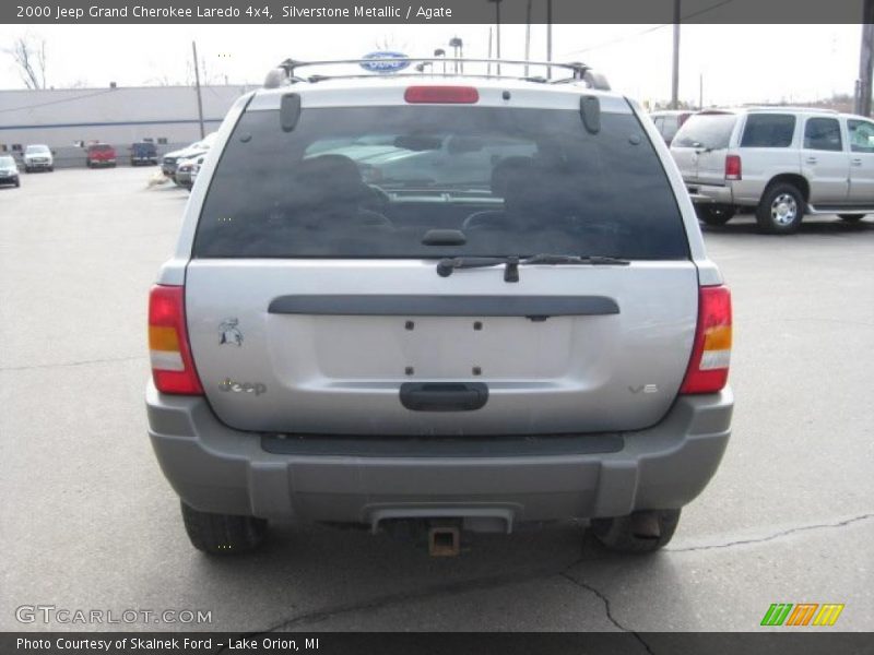 Silverstone Metallic / Agate 2000 Jeep Grand Cherokee Laredo 4x4