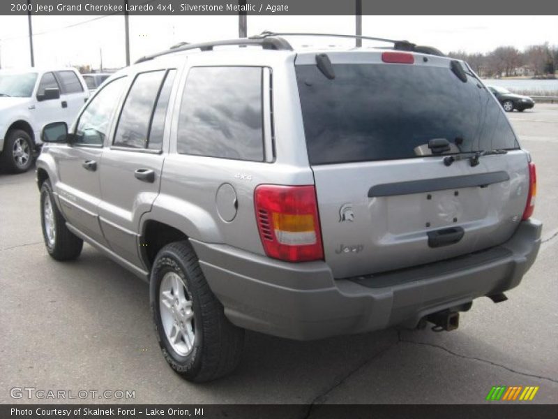 Silverstone Metallic / Agate 2000 Jeep Grand Cherokee Laredo 4x4