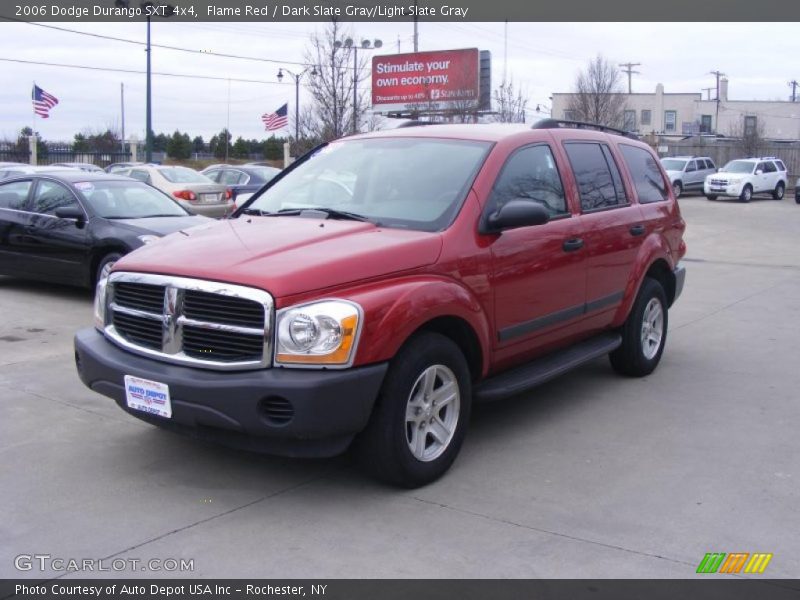 Flame Red / Dark Slate Gray/Light Slate Gray 2006 Dodge Durango SXT 4x4