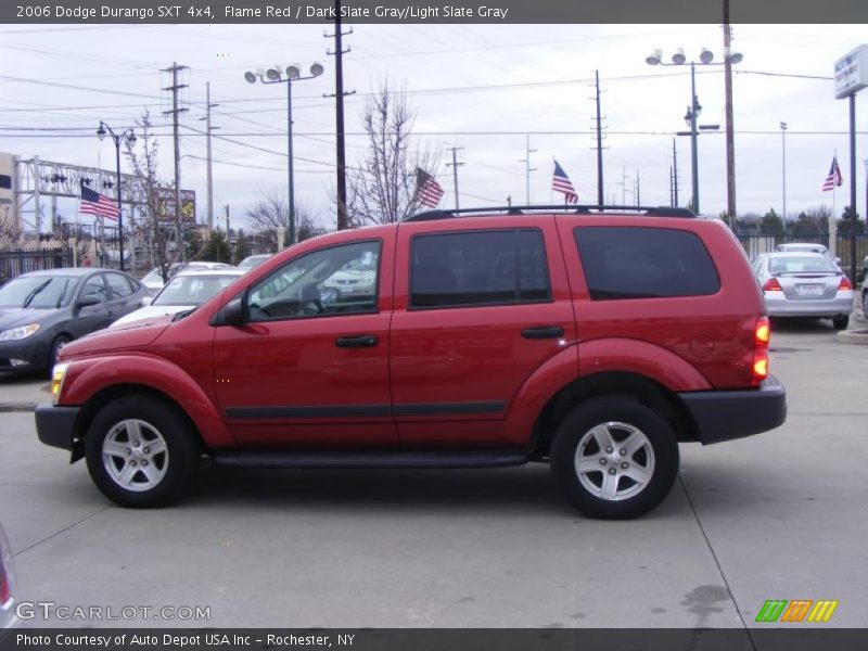 Flame Red / Dark Slate Gray/Light Slate Gray 2006 Dodge Durango SXT 4x4