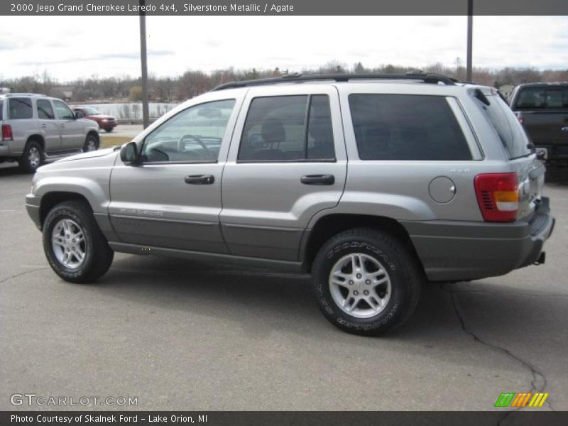 Silverstone Metallic / Agate 2000 Jeep Grand Cherokee Laredo 4x4
