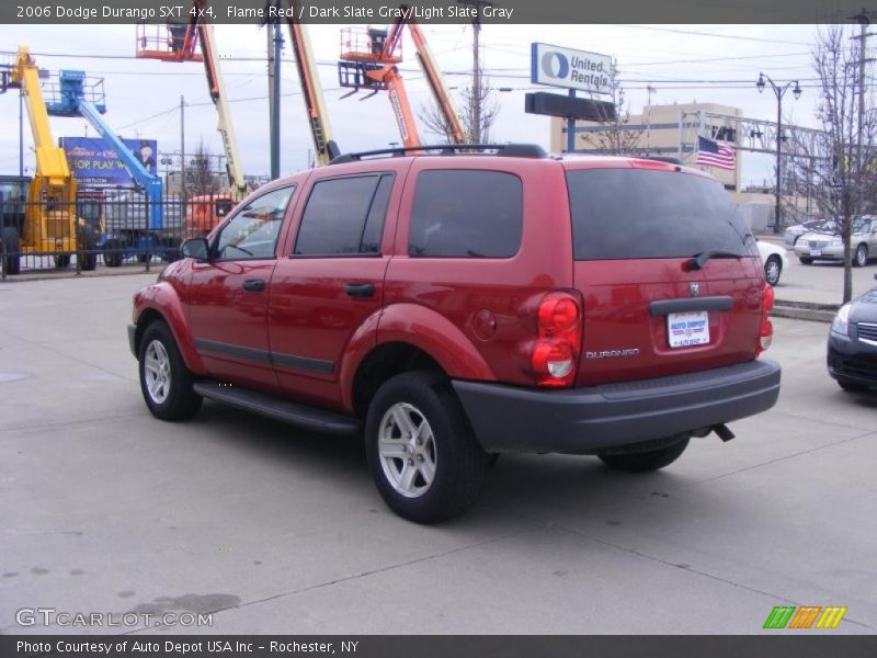 Flame Red / Dark Slate Gray/Light Slate Gray 2006 Dodge Durango SXT 4x4