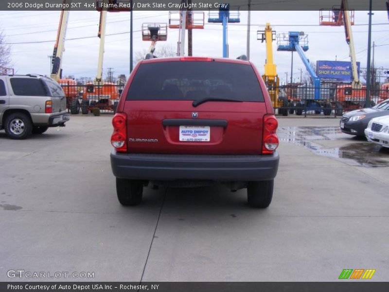 Flame Red / Dark Slate Gray/Light Slate Gray 2006 Dodge Durango SXT 4x4