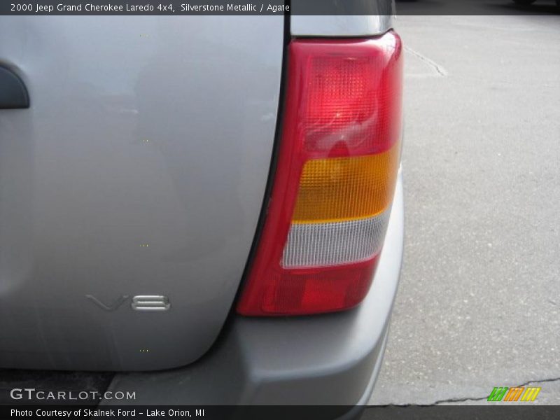 Silverstone Metallic / Agate 2000 Jeep Grand Cherokee Laredo 4x4