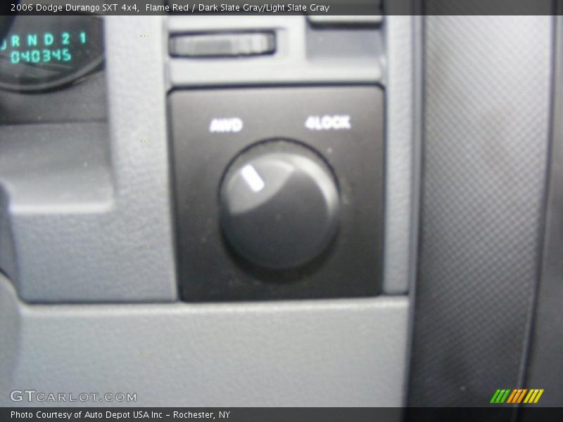 Flame Red / Dark Slate Gray/Light Slate Gray 2006 Dodge Durango SXT 4x4