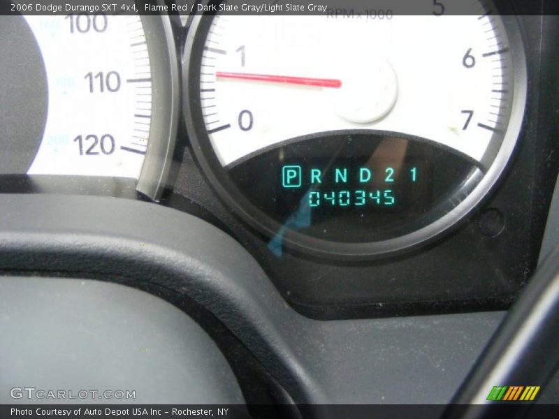 Flame Red / Dark Slate Gray/Light Slate Gray 2006 Dodge Durango SXT 4x4