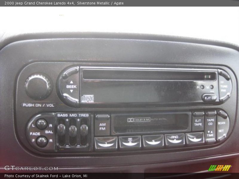 Silverstone Metallic / Agate 2000 Jeep Grand Cherokee Laredo 4x4