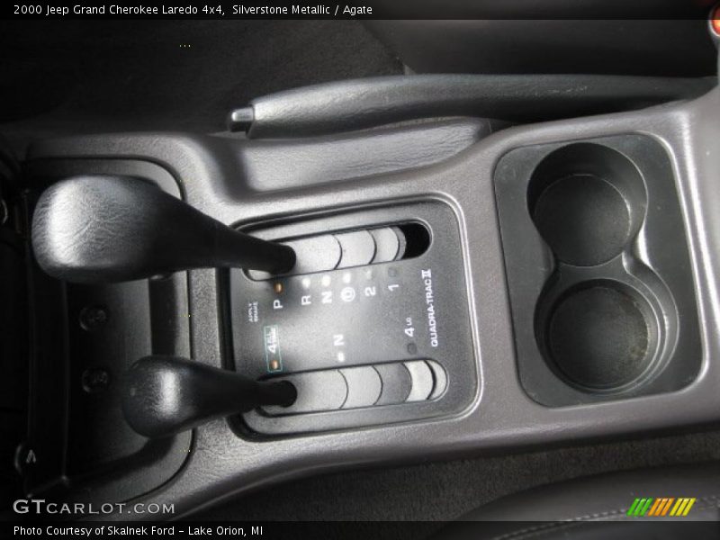 Silverstone Metallic / Agate 2000 Jeep Grand Cherokee Laredo 4x4