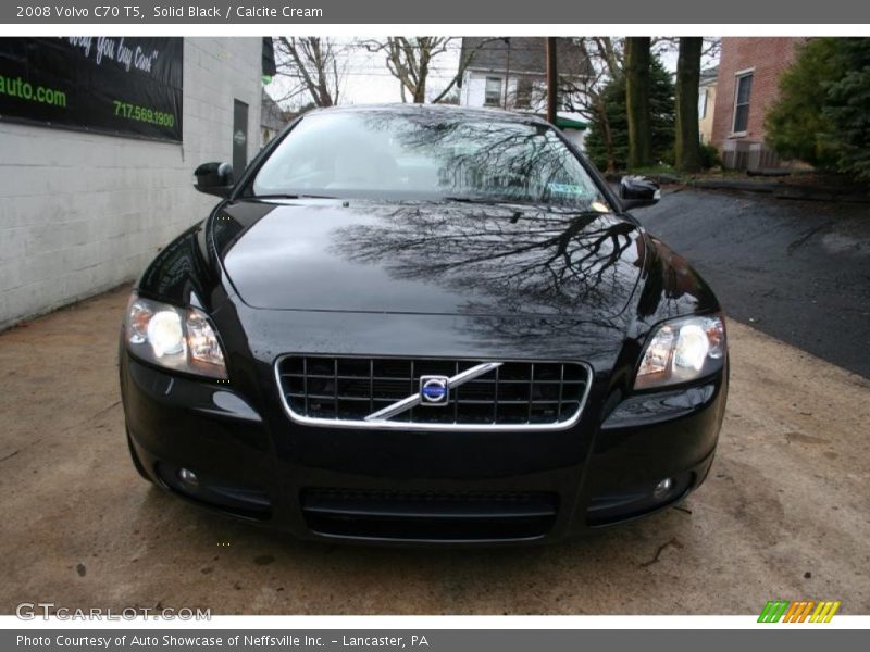 Solid Black / Calcite Cream 2008 Volvo C70 T5