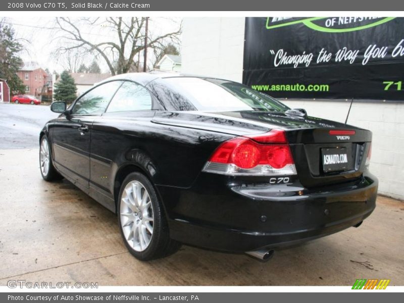 Solid Black / Calcite Cream 2008 Volvo C70 T5