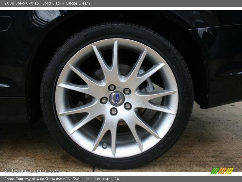 Solid Black / Calcite Cream 2008 Volvo C70 T5
