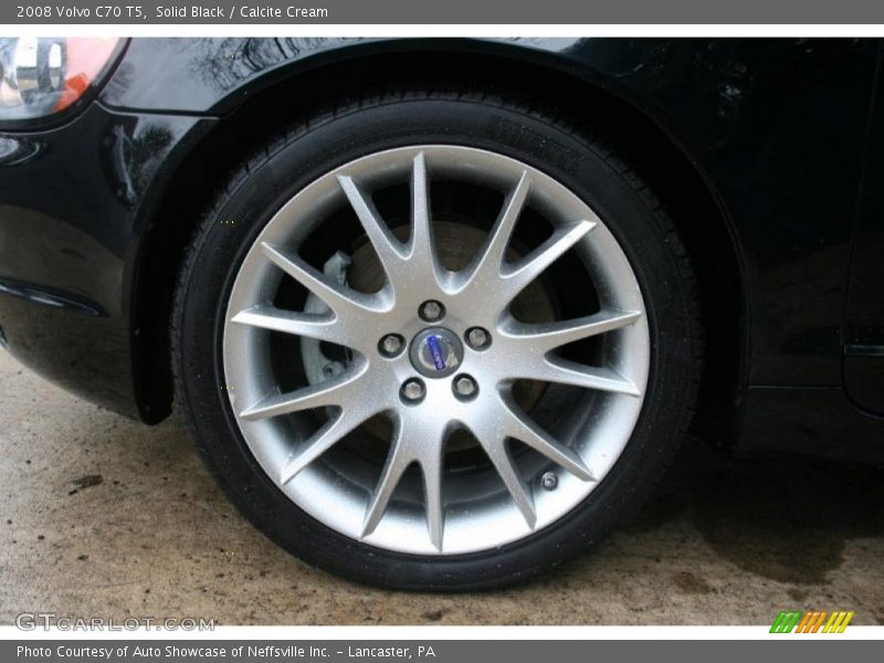 Solid Black / Calcite Cream 2008 Volvo C70 T5