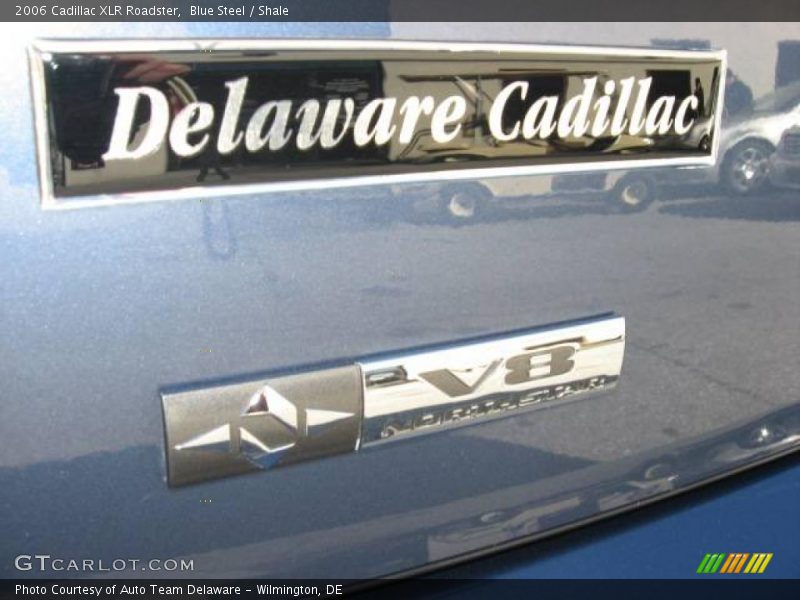 Blue Steel / Shale 2006 Cadillac XLR Roadster