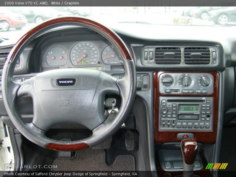 White / Graphite 2000 Volvo V70 XC AWD