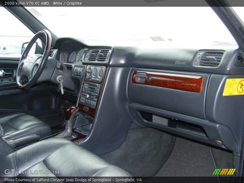 White / Graphite 2000 Volvo V70 XC AWD