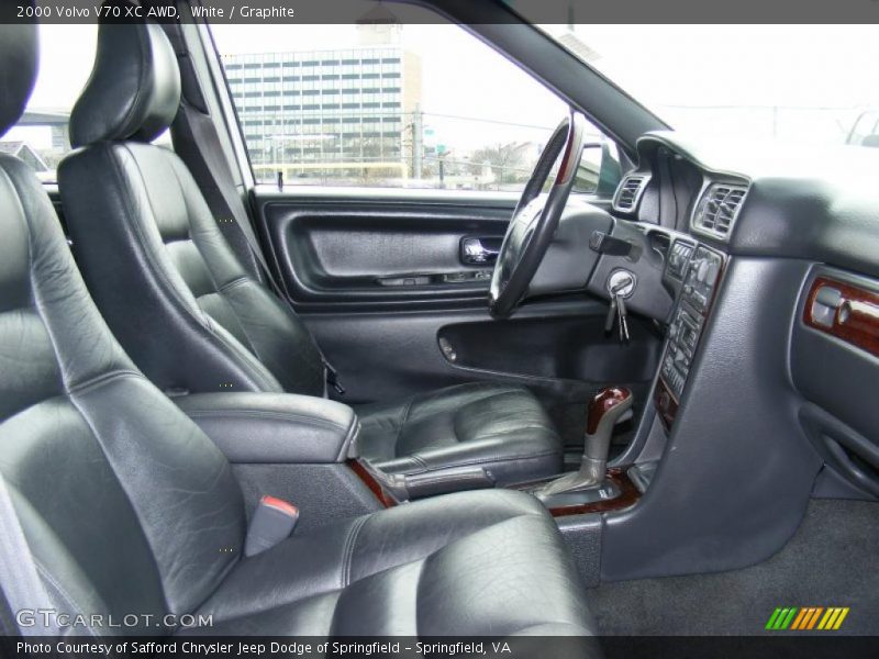 White / Graphite 2000 Volvo V70 XC AWD