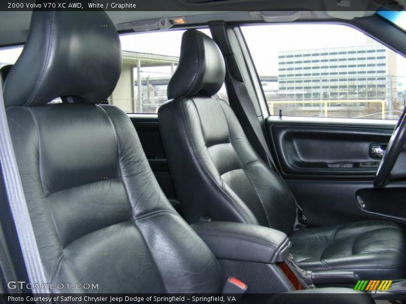White / Graphite 2000 Volvo V70 XC AWD