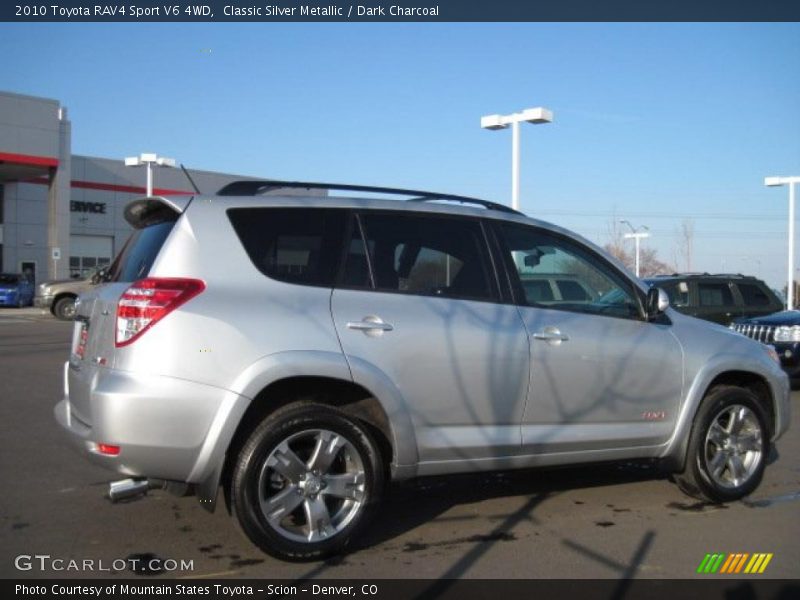 Classic Silver Metallic / Dark Charcoal 2010 Toyota RAV4 Sport V6 4WD