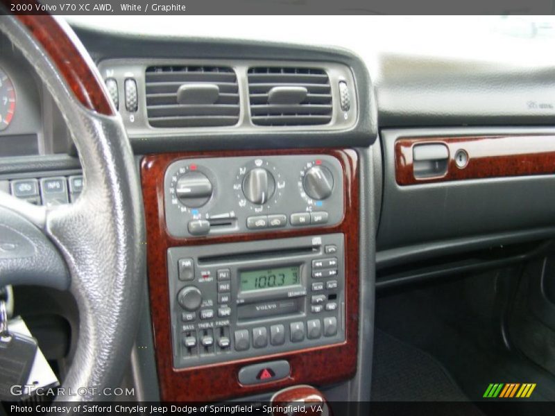 White / Graphite 2000 Volvo V70 XC AWD