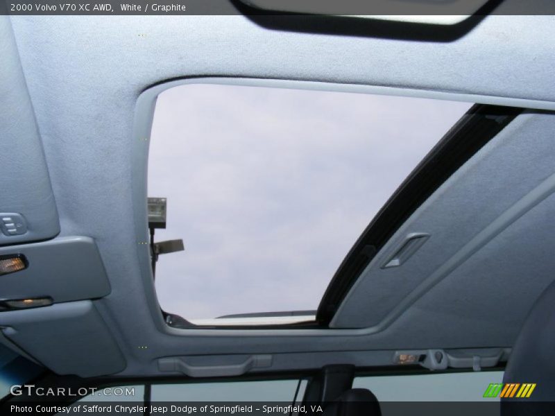 White / Graphite 2000 Volvo V70 XC AWD