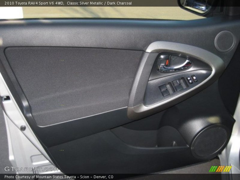 Classic Silver Metallic / Dark Charcoal 2010 Toyota RAV4 Sport V6 4WD