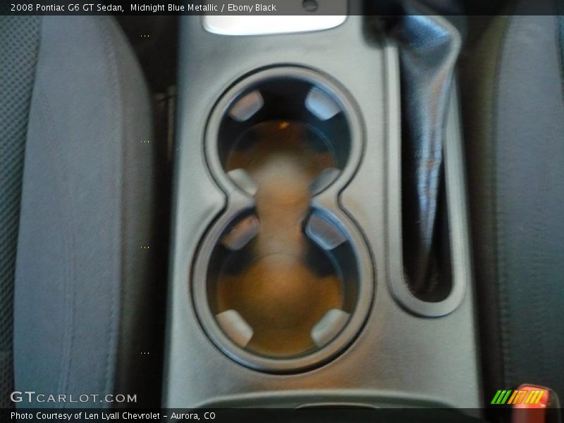 Midnight Blue Metallic / Ebony Black 2008 Pontiac G6 GT Sedan