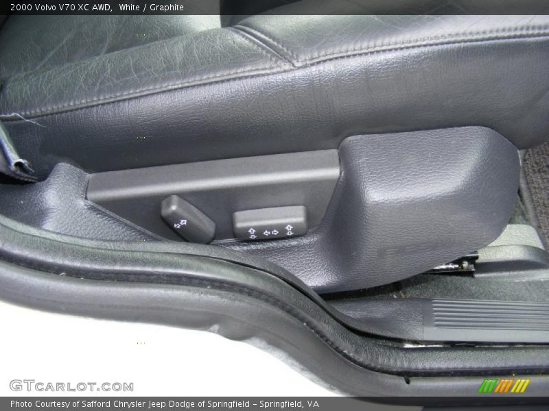 White / Graphite 2000 Volvo V70 XC AWD