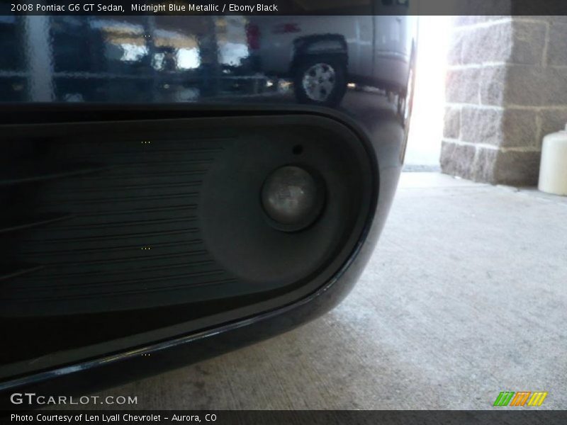 Midnight Blue Metallic / Ebony Black 2008 Pontiac G6 GT Sedan