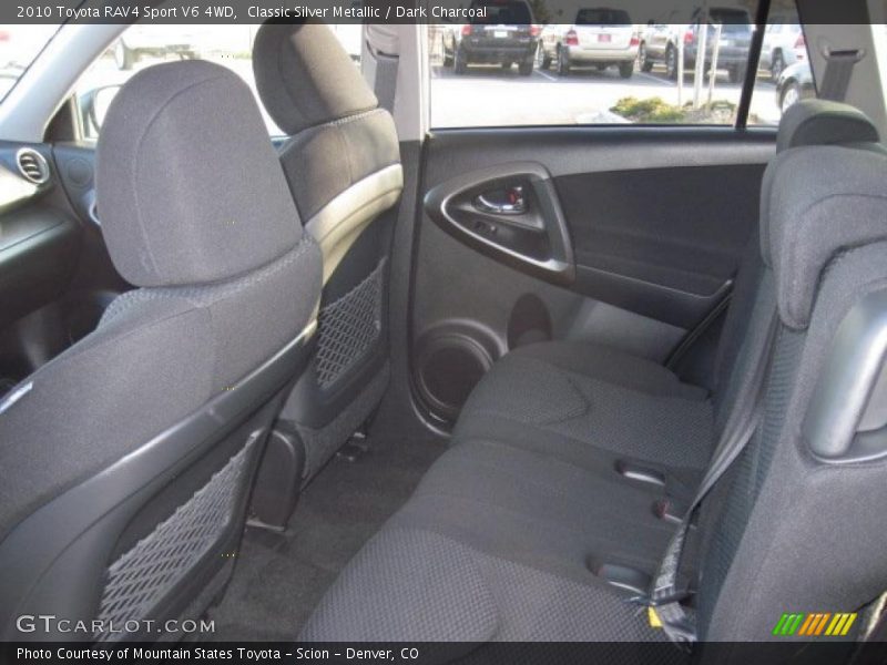 Classic Silver Metallic / Dark Charcoal 2010 Toyota RAV4 Sport V6 4WD