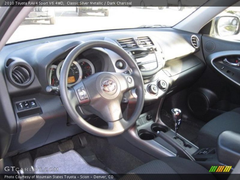 Classic Silver Metallic / Dark Charcoal 2010 Toyota RAV4 Sport V6 4WD