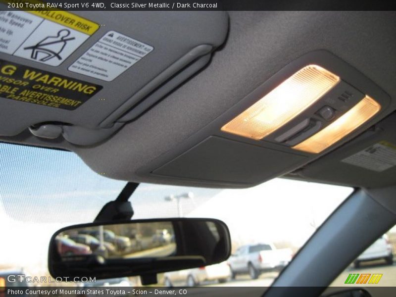 Classic Silver Metallic / Dark Charcoal 2010 Toyota RAV4 Sport V6 4WD