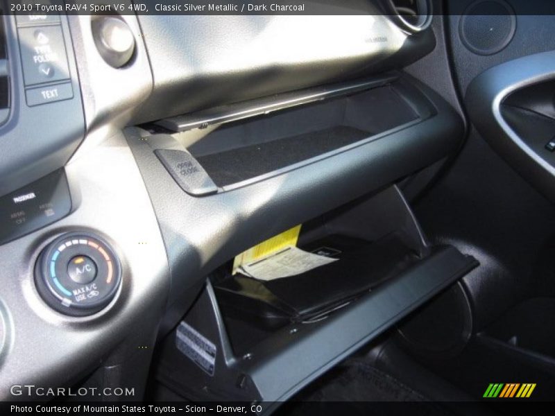 Classic Silver Metallic / Dark Charcoal 2010 Toyota RAV4 Sport V6 4WD