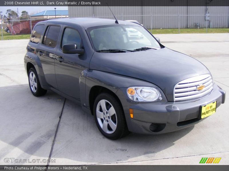 Dark Gray Metallic / Ebony Black 2008 Chevrolet HHR LS