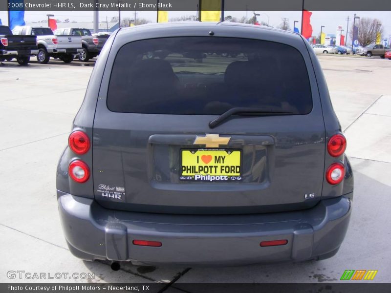 Dark Gray Metallic / Ebony Black 2008 Chevrolet HHR LS
