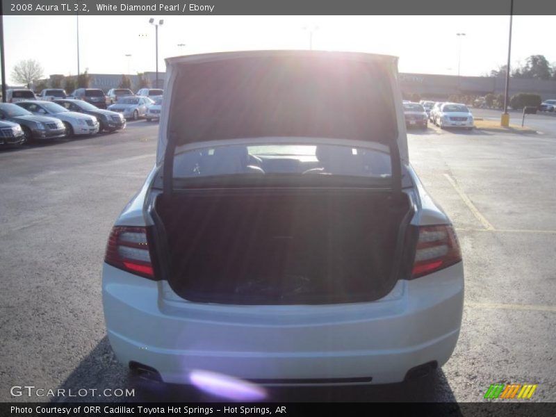 White Diamond Pearl / Ebony 2008 Acura TL 3.2