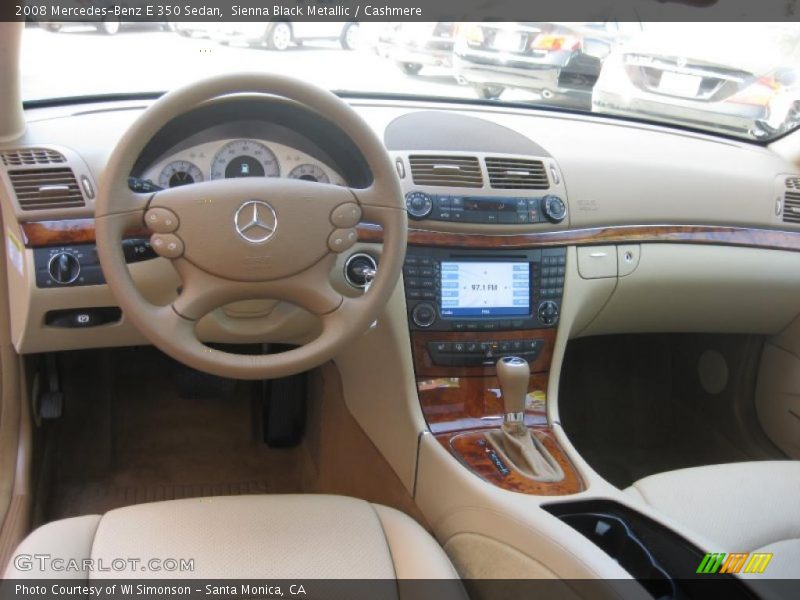 Sienna Black Metallic / Cashmere 2008 Mercedes-Benz E 350 Sedan