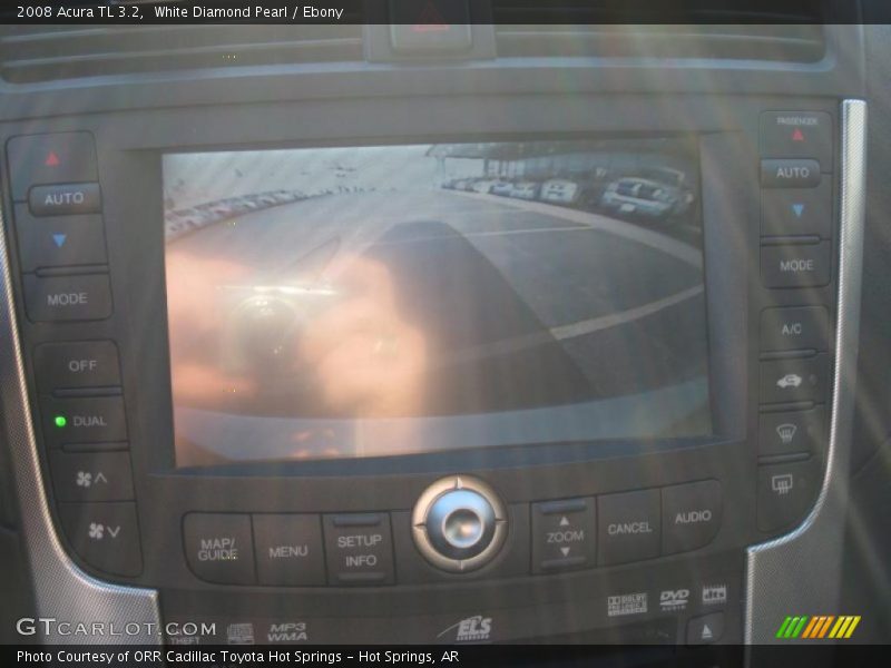 White Diamond Pearl / Ebony 2008 Acura TL 3.2