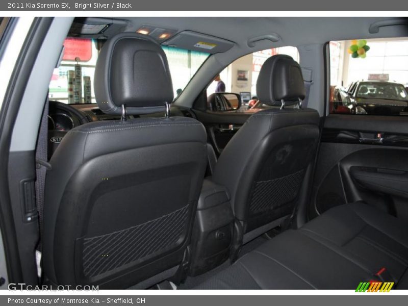 Bright Silver / Black 2011 Kia Sorento EX