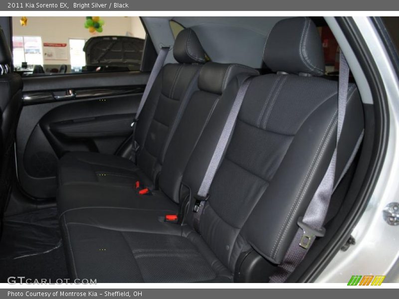 Bright Silver / Black 2011 Kia Sorento EX