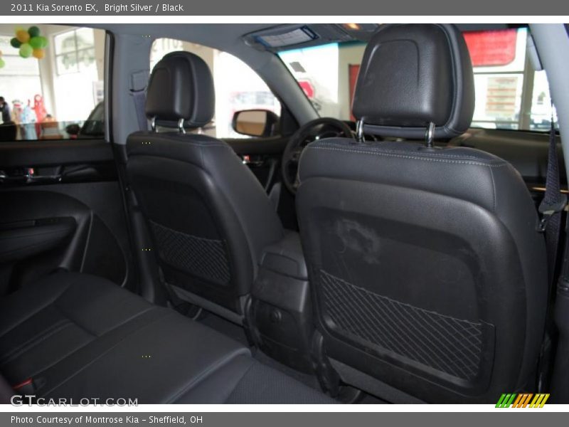 Bright Silver / Black 2011 Kia Sorento EX