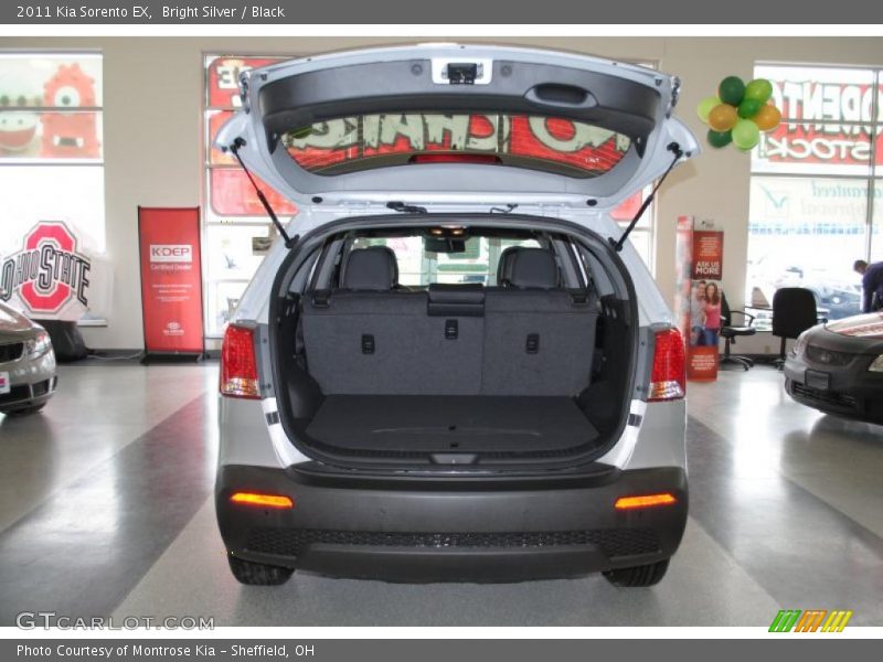Bright Silver / Black 2011 Kia Sorento EX