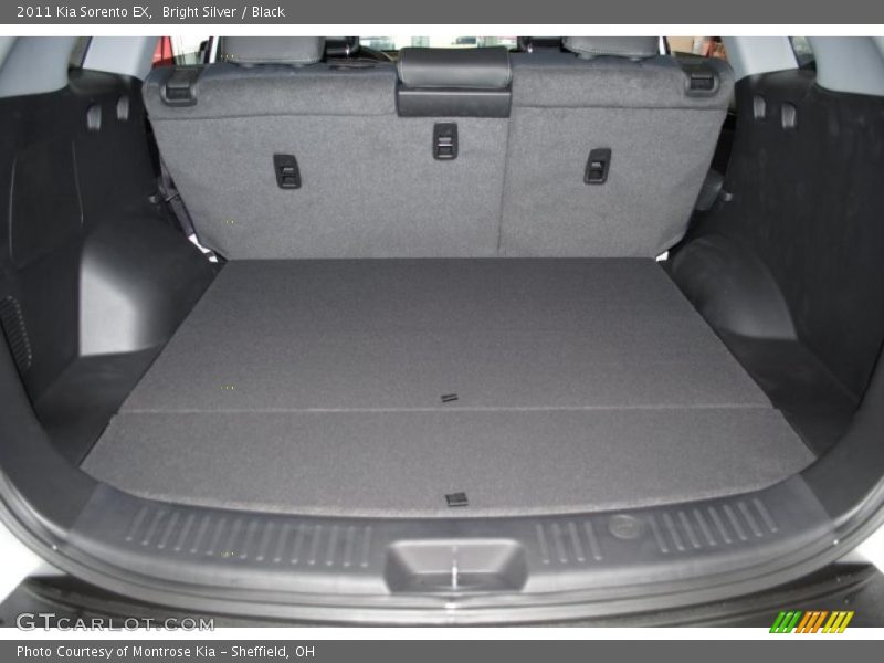 Bright Silver / Black 2011 Kia Sorento EX