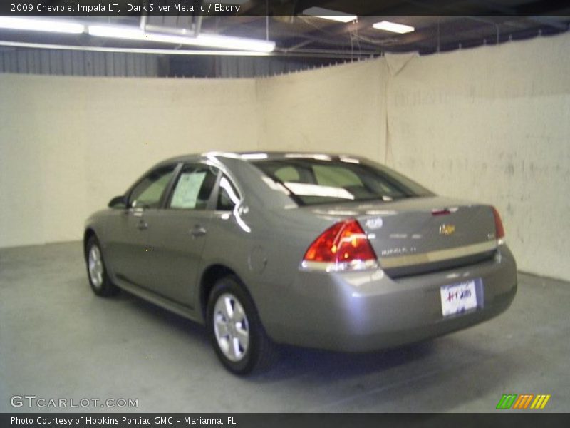 Dark Silver Metallic / Ebony 2009 Chevrolet Impala LT