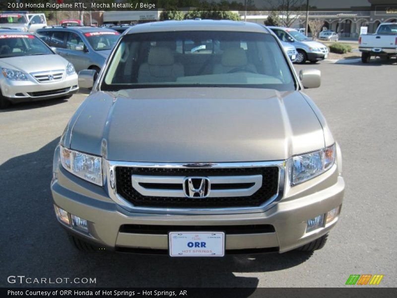 Mocha Metallic / Beige 2010 Honda Ridgeline RTL