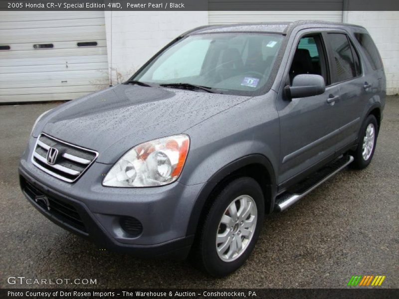 Pewter Pearl / Black 2005 Honda CR-V Special Edition 4WD