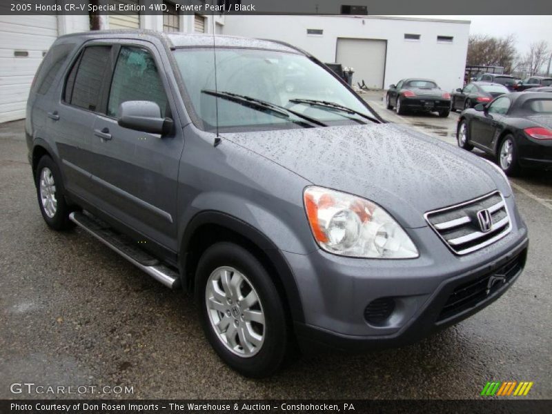 Pewter Pearl / Black 2005 Honda CR-V Special Edition 4WD