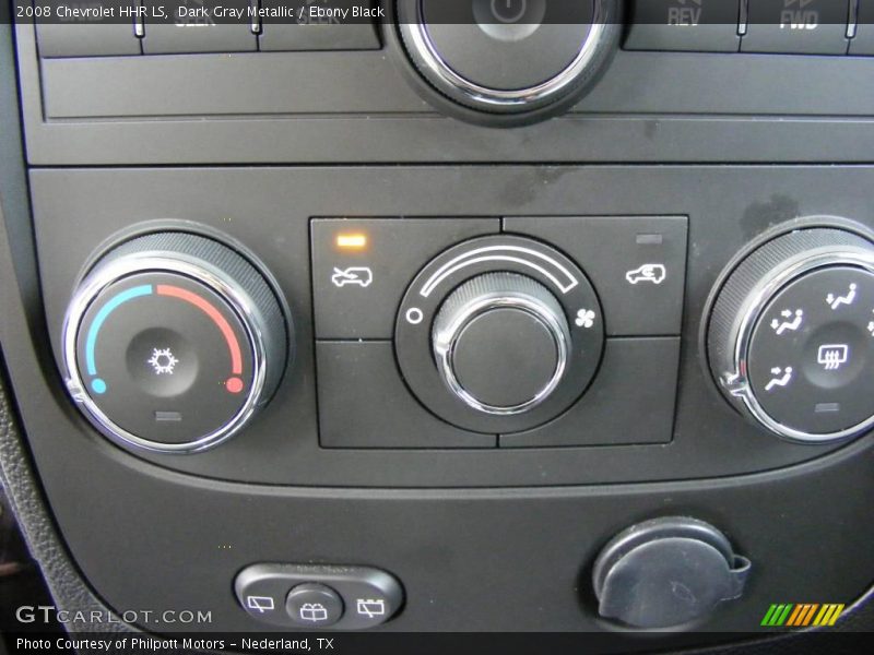 Dark Gray Metallic / Ebony Black 2008 Chevrolet HHR LS