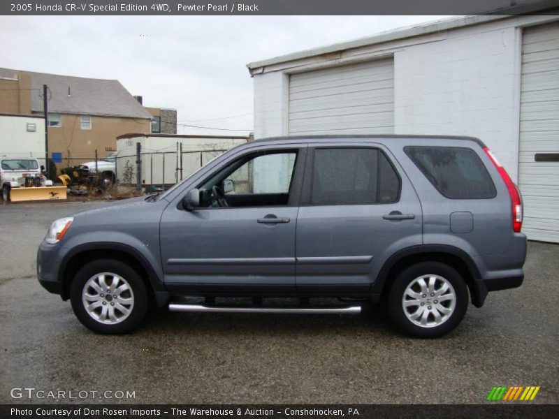 Pewter Pearl / Black 2005 Honda CR-V Special Edition 4WD