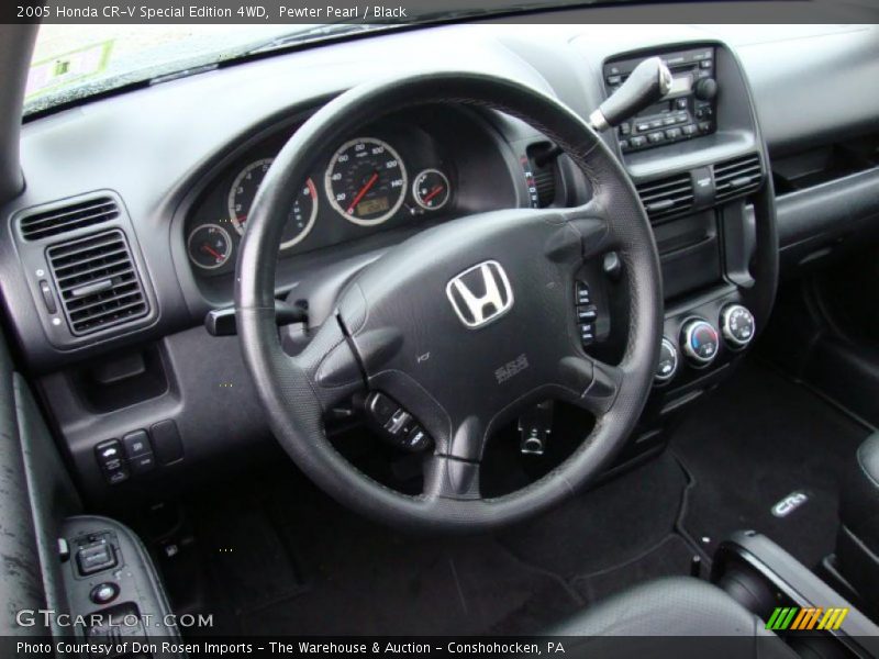 Pewter Pearl / Black 2005 Honda CR-V Special Edition 4WD