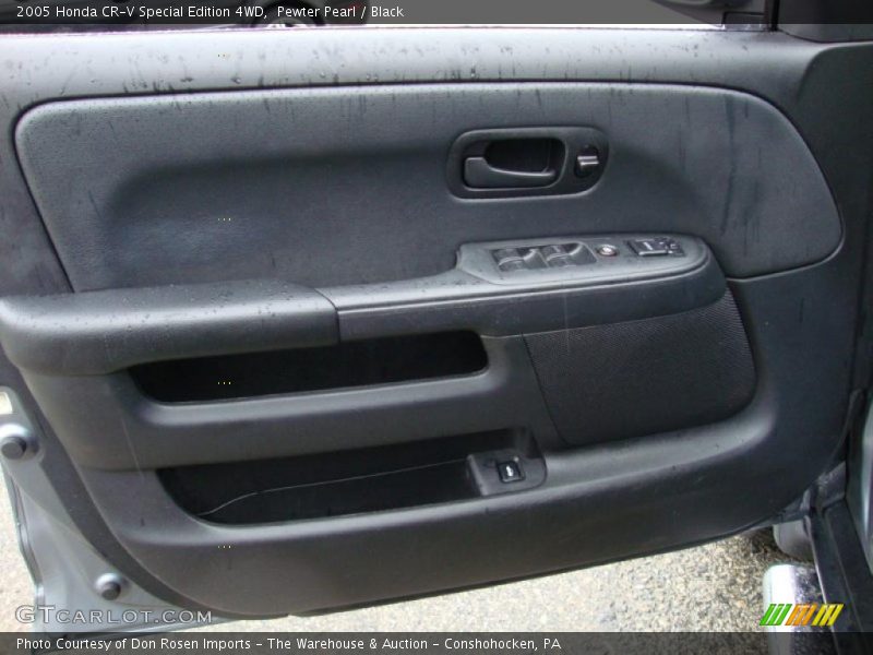 Pewter Pearl / Black 2005 Honda CR-V Special Edition 4WD